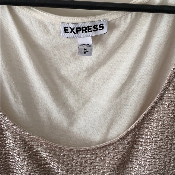 Express Silver/Metallic Tank - Picture 2 of 2